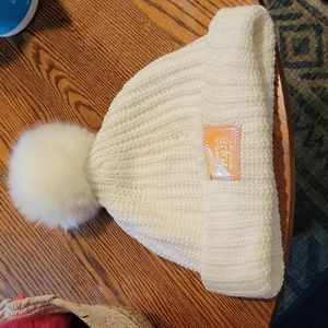 Love your melon beanie hat with single pom.